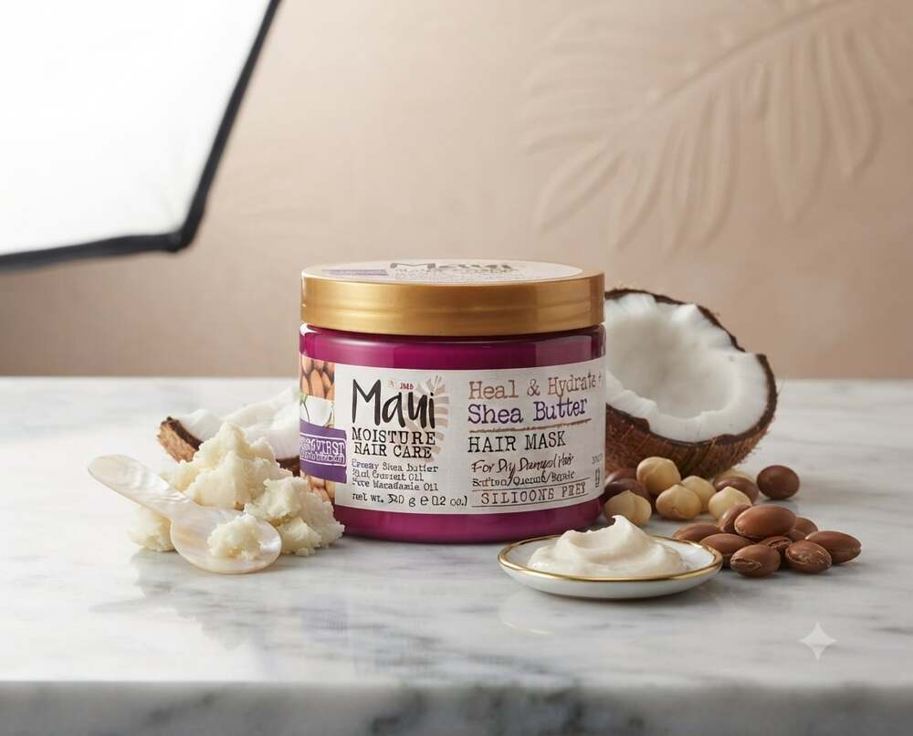 Maui Moisture Heal & Hydrate + Shea Butter Hair Mask 12 oz